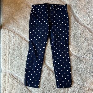 Banana republic polka dot pants size 0P